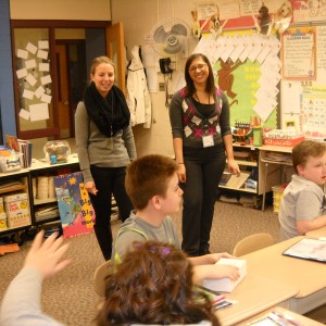 Students Teaching in Classroom