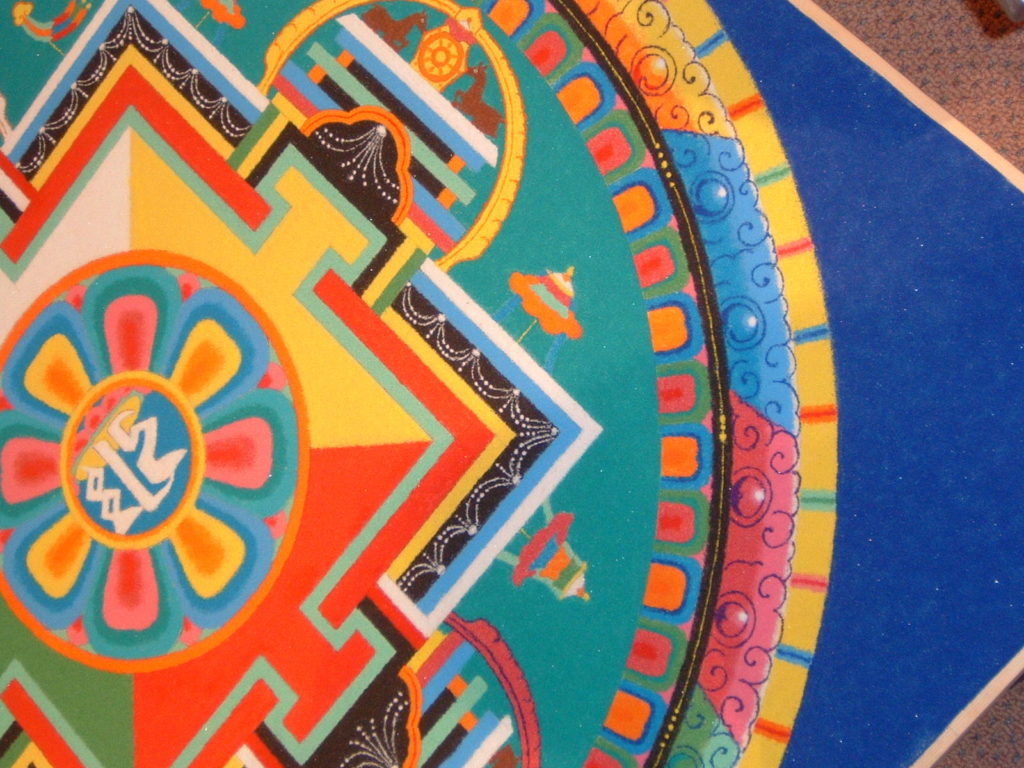 detail photo of mandala