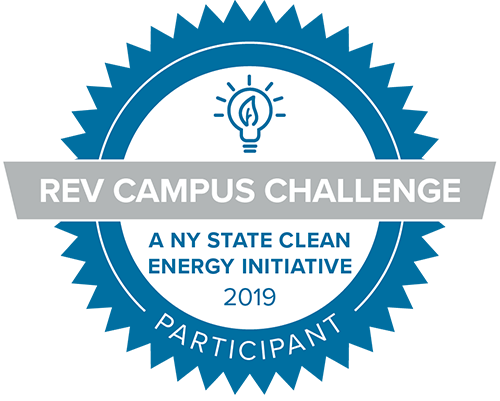 REV Campus Challenge, NY State Clean Energy Initiative 2019 Participant Badge