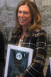 Kristi Fragnoli receives NYSCSS award