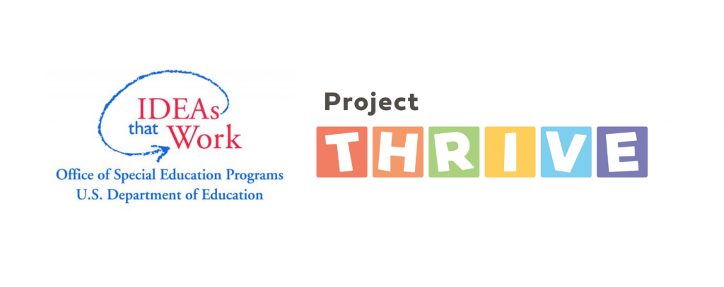 Project THRIVE and U.S. Department of Education logos